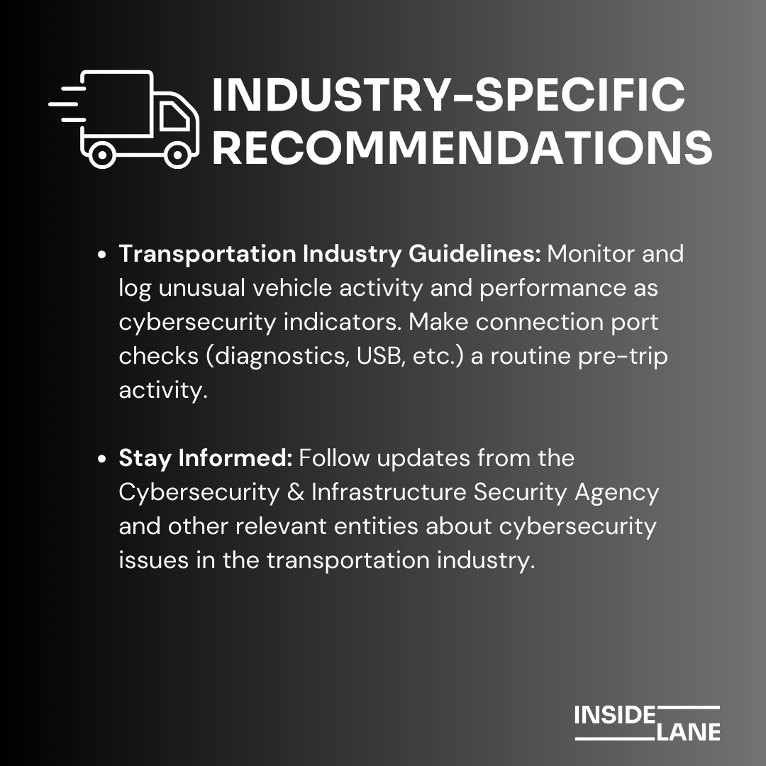 Trucking Cybersecurity Checklist: Key Measures to Implement